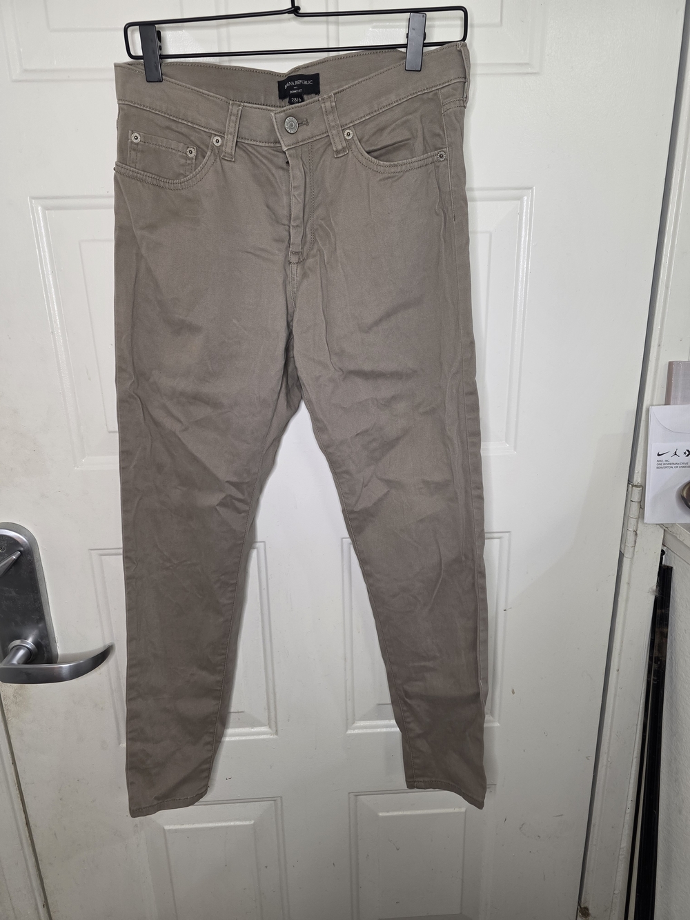 Banana Republic Skinny Fit Tan Pants Size 6